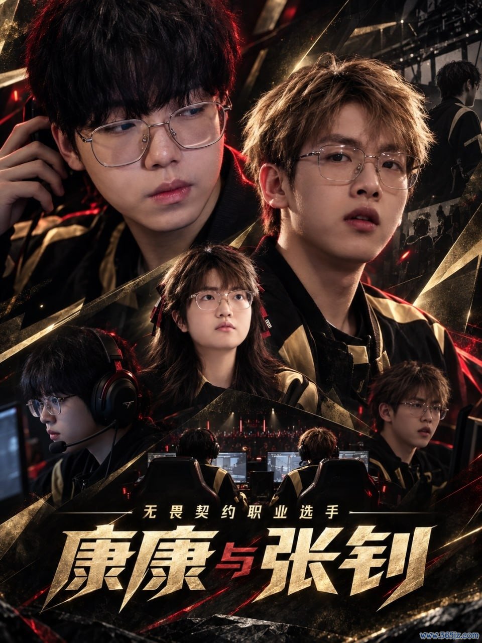无畏契约职业选手康康与张钊封面