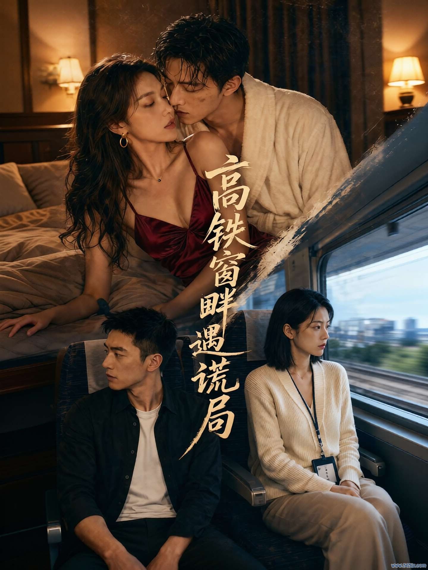 高铁窗畔遇谎局封面