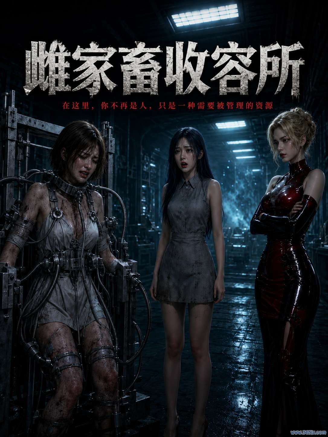 雌家畜收容所封面