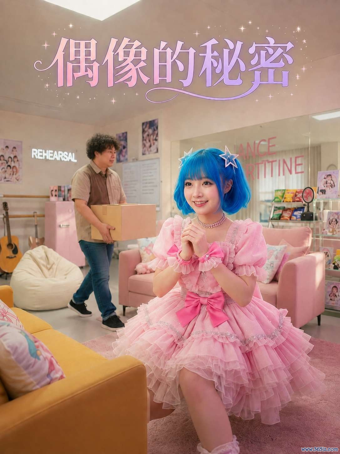 偶像的秘密封面