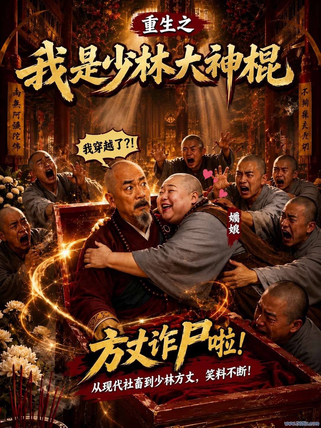 重生之我是少林大神棍封面